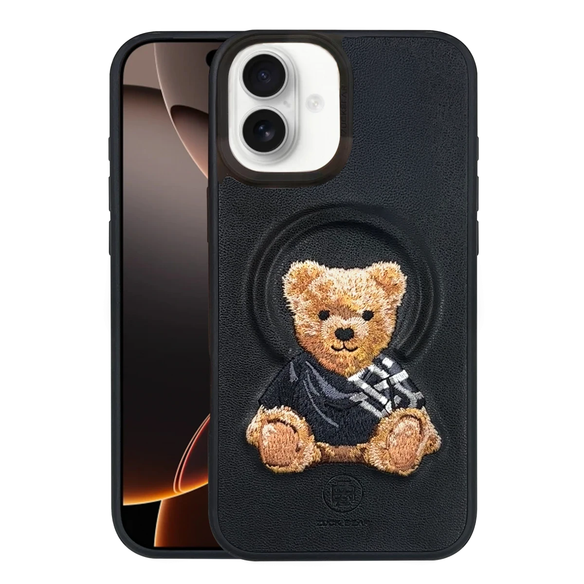 ZuckBear Apple iPhone 16 Everley Magsafe Kapak - Siyah